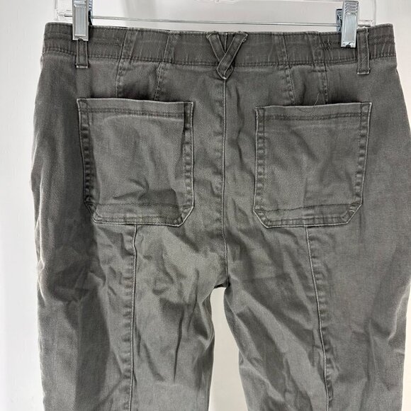 Democracy AbSolution Khaki Green Jeans Cropped Size 6 - Picture 5 of 13